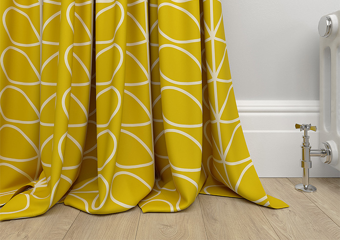 Orla Kiely Jumbo Linear Stem, Sunflower - Made to Measure Curtains - Image 6